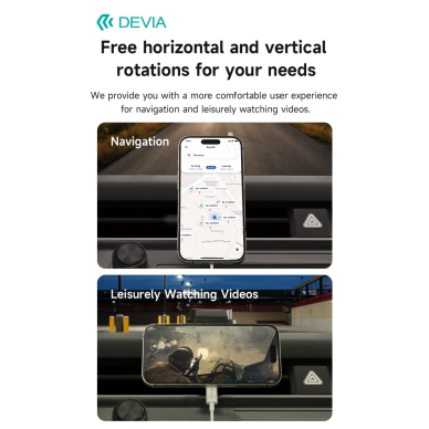 Laikiklis-kroviklis mobiliam telefonui Smart Series Magsafe 15W Devia 7