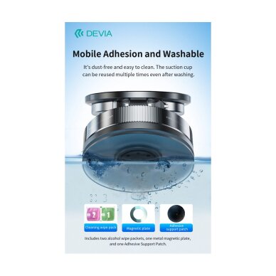 Laikiklis mobiliam telefonui Devia Ultra2 Magnetic ES091 15 Laikiklis mobiliam telefonui Devia Ultra2 Magnetic ES091 15