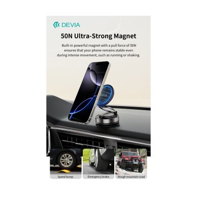 Laikiklis mobiliam telefonui Devia Ultra2 Magnetic ES091 8