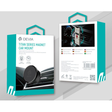 Laikiklis mobiliam telefonui su magnetu Titan Devia 1