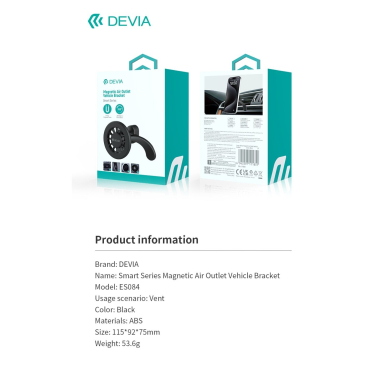 Laikiklis mobiliam telefonui su Magsafe ES084 Devia 11 Laikiklis mobiliam telefonui su Magsafe ES084 Devia 11