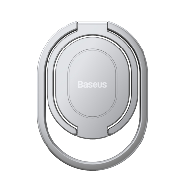 Laikiklis sidabro spalvos BASEUS RAILS RING LUGD000012 1