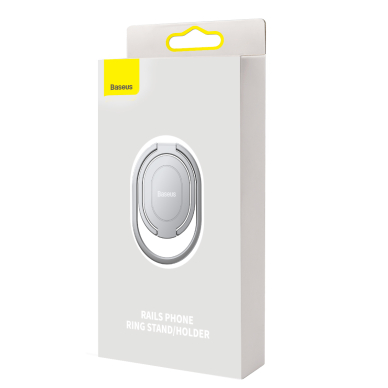 Laikiklis sidabro spalvos BASEUS RAILS RING LUGD000012 7