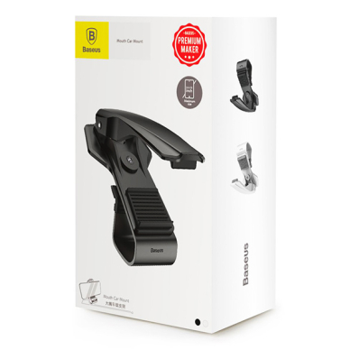 Laikiklis-žnyplės BASEUS SUDZ-01 tvirtinamas ant panelės 9