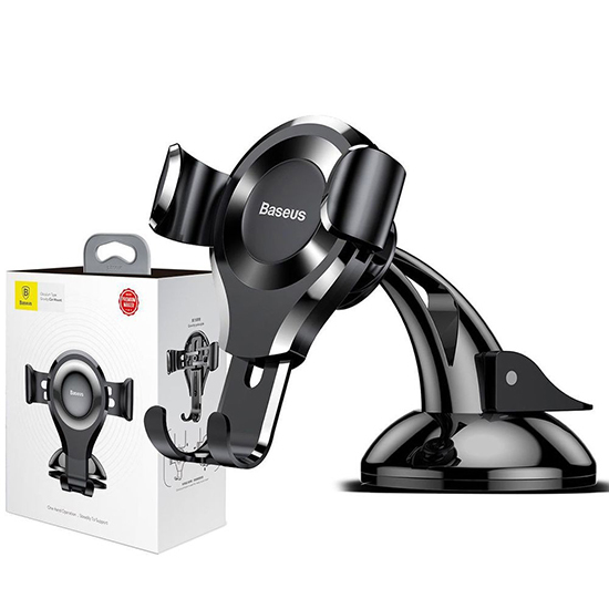 Laikiklis BASEUS SUYL-XP01 tvirtinamas ant stiklo 2