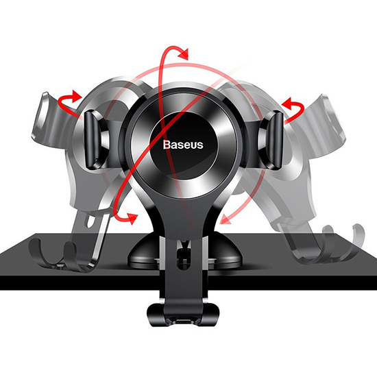 Laikiklis BASEUS SUYL-XP01 tvirtinamas ant stiklo 3