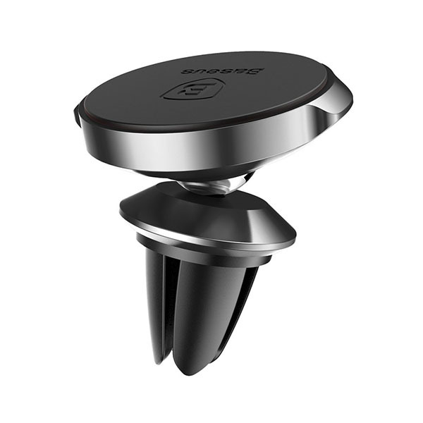 Laikiklis black Baseus Small Ears SUER-A01 į groteles su magnetu 2 Laikiklis black Baseus Small Ears SUER-A01 į groteles su magnetu 2