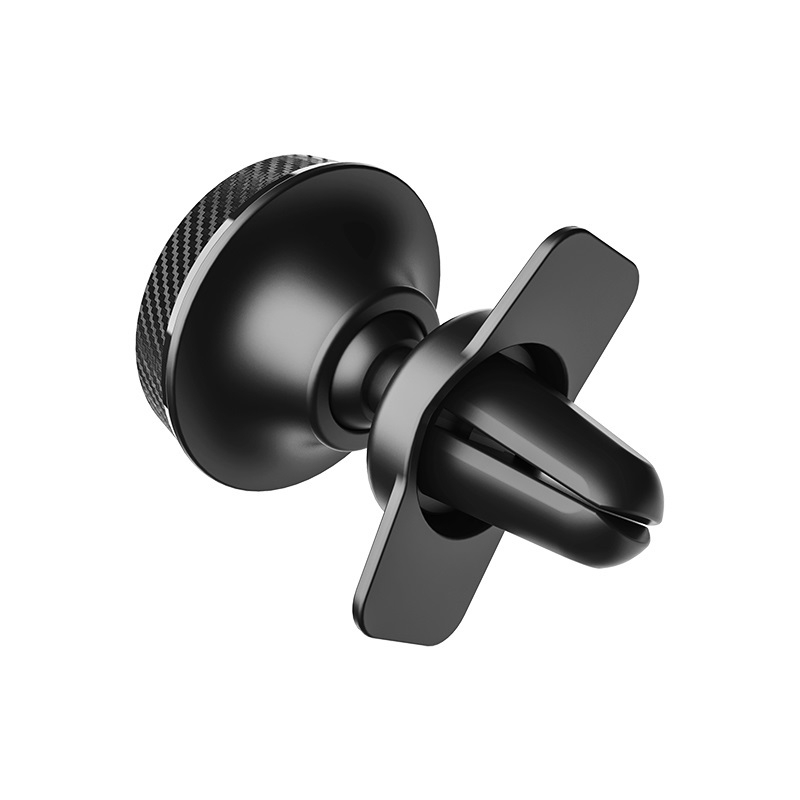 Laikiklis juodas+raudonas Borofone BH12 tvirtinamas į groteles su magnetu 1