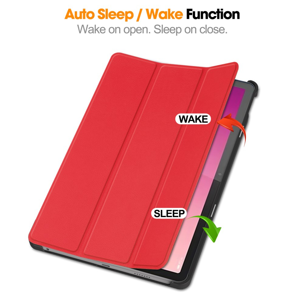 Lenovo Tab M10 5G 10.6" red TRIFOLD dėklas 3