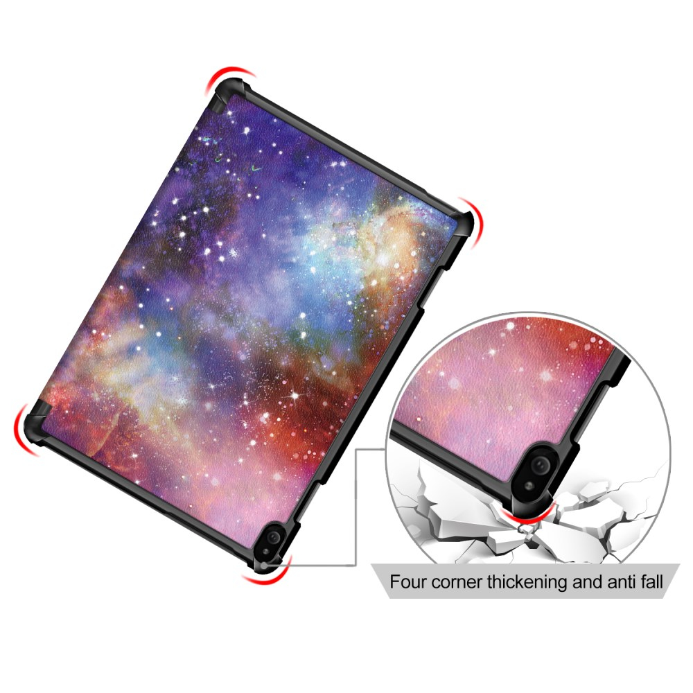 Lenovo Tab P10 10.1" Trifold dėklas Galaxy 4