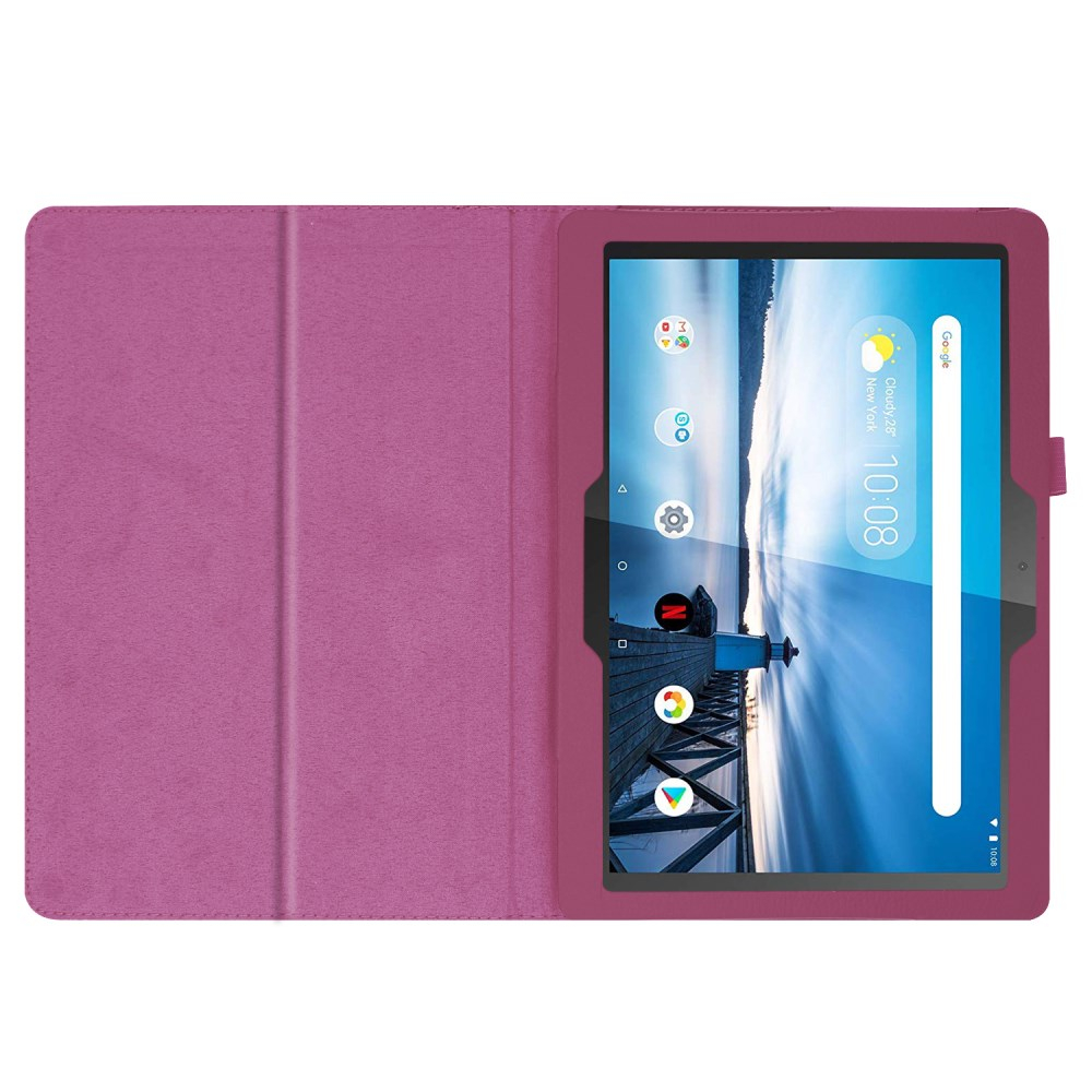 Lenovo Tab P10 10.1" violetinis PLAIM dėklas 2