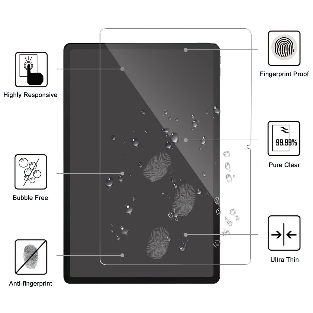 Lenovo Tab P12 12.7" apsauginis stiklas 1