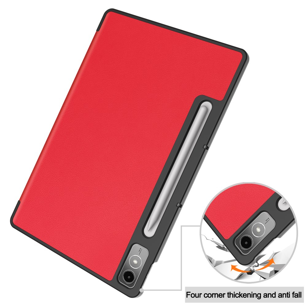 Lenovo Tab P12 12.7" red TRIFOLD dėklas 7