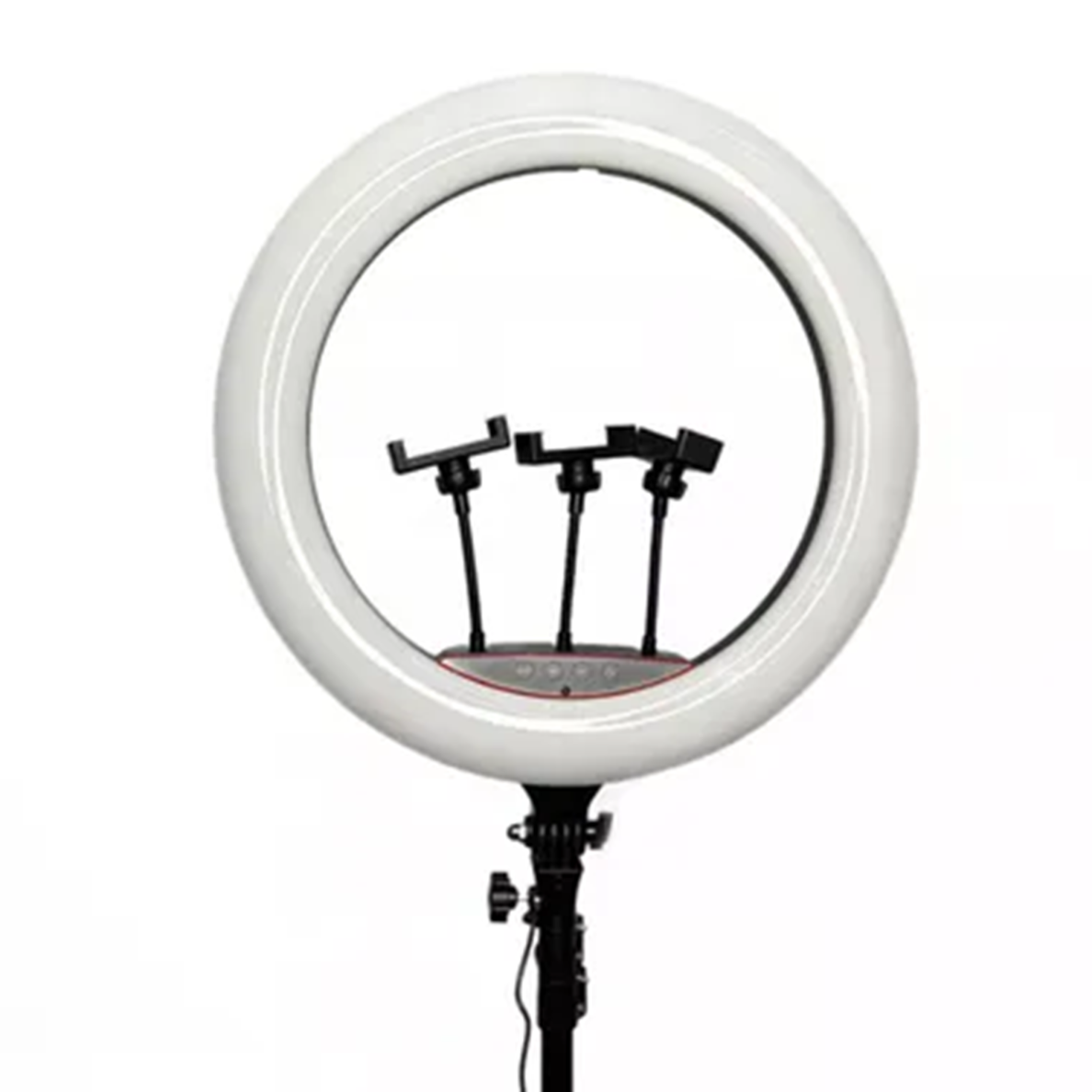 LED lempa fotografavimui 18" balta 20135