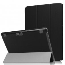 Lenovo Tab 10" series juodas TRIFOLD dėklas