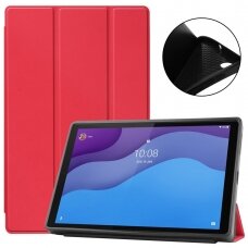 Lenovo Tab M10 GEN2 10" raudonas silikoninis TRIFOLD dėklas