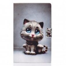 Lenovo Tab M10 GEN2 10" Tracy fashion dėklas Cat With Blue Eyes