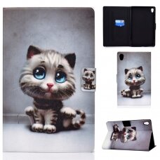Lenovo Tab M10 GEN2 10" Tracy fashion dėklas Cat With Blue Eyes