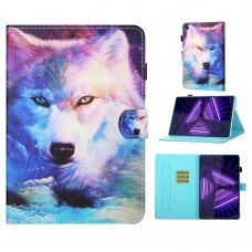 Lenovo Tab M10 GEN2 10" Tracy fashion dėklas Colorful Wolf