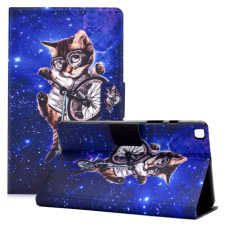 Samsung Tab A7 Lite Tracy fashion dėklas Cycling Cat