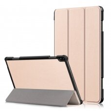 Lenovo Tab P10 10.1" aukso spalvos TRIFOLD dėklas