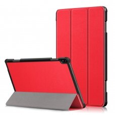 Lenovo Tab P10 10.1" raudonas TRIFOLD dėklas