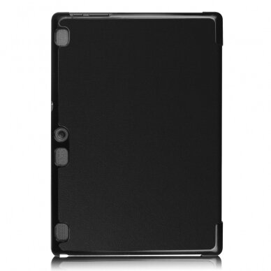 Lenovo Tab 10" series juodas TRIFOLD dėklas 2