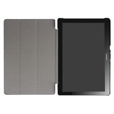 Lenovo Tab 10" series juodas TRIFOLD dėklas 4