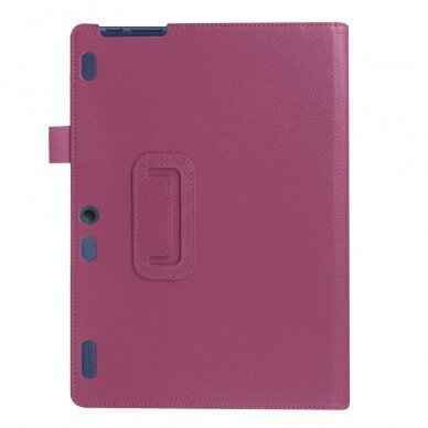 Lenovo Tab 10" series violetinis PLAIM dėklas 2
