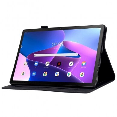 Lenovo Tab M10 (3rd Gen) juodas VELVET Smile dėklas 3