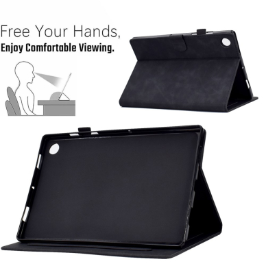 Lenovo Tab M10 (3rd Gen) juodas VELVET Smile dėklas 6