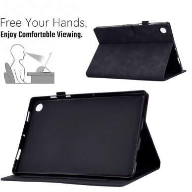 Lenovo Tab M10 (3rd Gen) juodas VELVET Smile dėklas 6