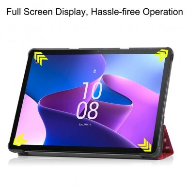 Lenovo Tab M10 (3rd Gen) TRIFOLD dėklas Galaxy 2