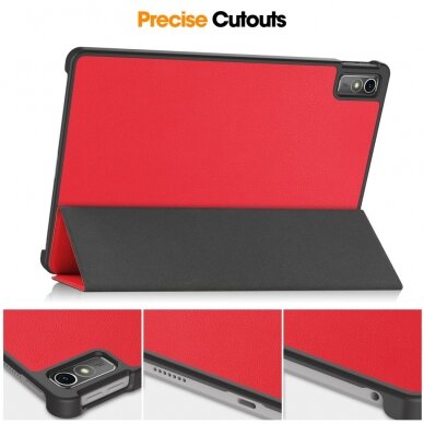 Lenovo Tab M10 5G 10.6" red TRIFOLD dėklas 6