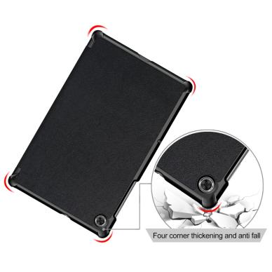 Lenovo Tab M10 GEN2 10" juodas TRIFOLD dėklas 6