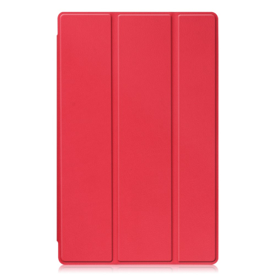 Lenovo Tab M10 GEN2 10" raudonas silikoninis TRIFOLD dėklas 3