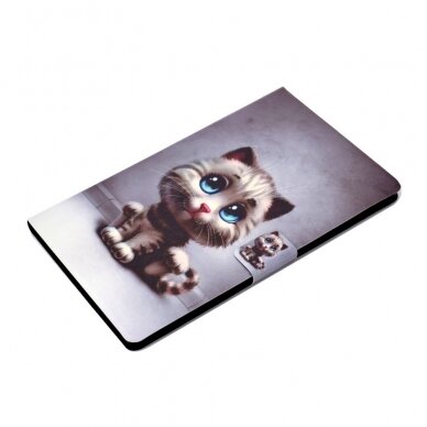 Lenovo Tab M10 GEN2 10" Tracy fashion dėklas Cat With Blue Eyes 4