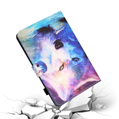 Lenovo Tab M10 GEN2 10" Tracy fashion dėklas Colorful Wolf 5