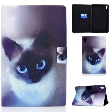 Lenovo Tab M10 GEN2 10" Tracy fashion dėklas Cute Cat