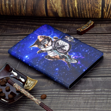 Samsung Tab A7 Lite Tracy fashion dėklas Cycling Cat 7