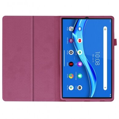 Lenovo Tab M10 GEN2 10" violetinis PLAIM dėklas 4