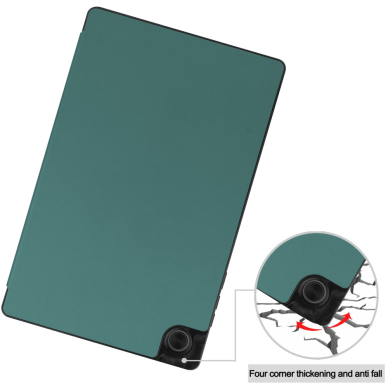 Lenovo Tab M10 GEN2 10" žalias silikoninis TRIFOLD dėklas 7