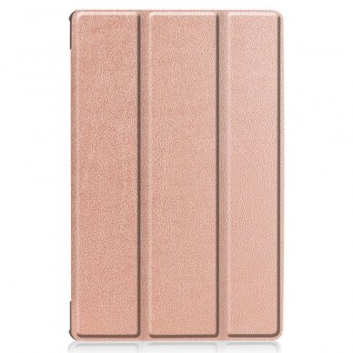 Lenovo Tab M10 PLUS 10.3" rausvas TRIFOLD dėklas 8