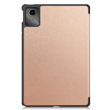 Lenovo Tab M11 gold TRIFOLD dėklas 9