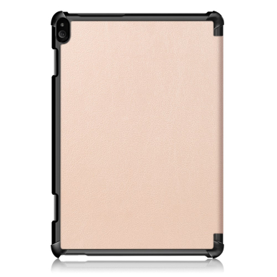 Lenovo Tab P10 10.1" aukso spalvos TRIFOLD dėklas 2