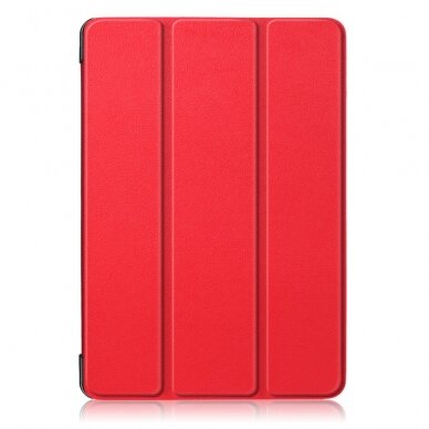 Lenovo Tab P10 10.1" raudonas TRIFOLD dėklas 1