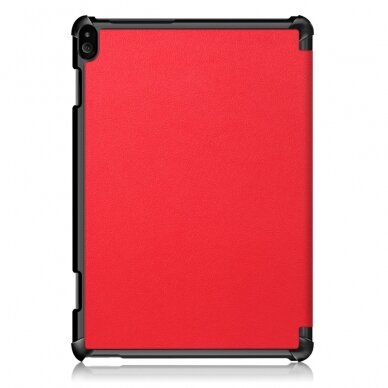 Lenovo Tab P10 10.1" raudonas TRIFOLD dėklas 2