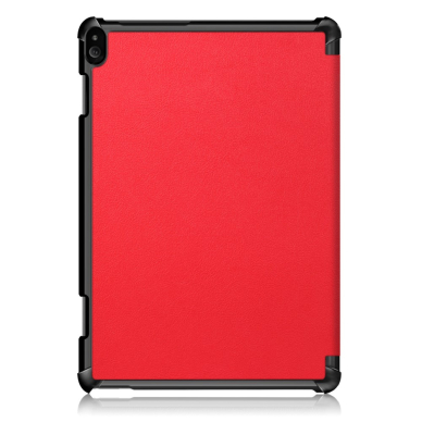 Lenovo Tab P10 10.1" raudonas TRIFOLD dėklas 2
