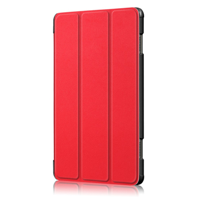 Lenovo Tab P10 10.1" raudonas TRIFOLD dėklas 3