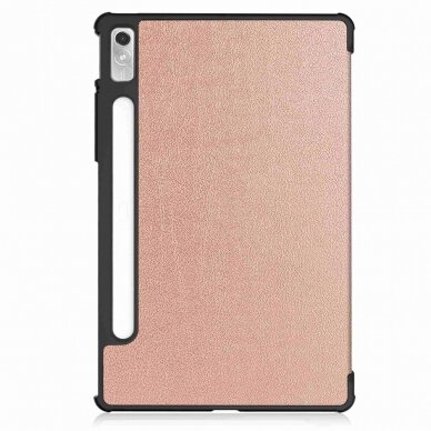 Lenovo Tab P11 Pro (2nd Gen) 11.2" rausvas TRIFOLD dėklas 1